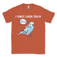 Copper parakeet bird biting finger funny i only look calm Classic Tee - linhVisuals