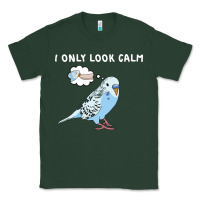 Sports Green parakeet bird biting finger funny i only look calm Classic Tee - linhVisuals