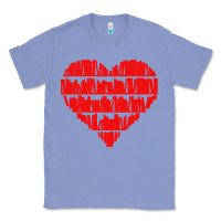 Colony Blue book lover Classic Tee - linhVisuals