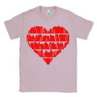 Lilac book lover Classic Tee - linhVisuals