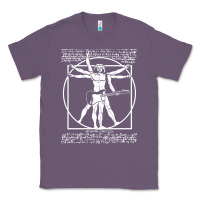 Lavender man playing the guitar Classic Tee - linhVisuals
