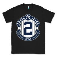 Black derek jeter Classic Tee - linhVisuals
