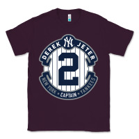 Plum derek jeter Classic Tee - linhVisuals