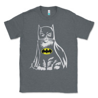 Charcoal Heather catman tshirt Classic Tee - linhVisuals