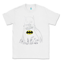 White catman tshirt Classic Tee - linhVisuals