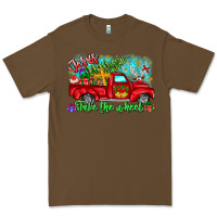 Cacao jesus take the wheel Premium Tee - CowhideDigitalArt