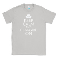 Moon Dust keep calm and cowgirl horse Classic Tee - linhVisuals