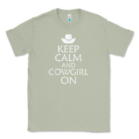 Matcha keep calm and cowgirl horse Classic Tee - linhVisuals