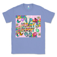 Colony Blue Hunny Bunny And Egg Easter Tumbler Classic Tee - BundleAndBundleShop
