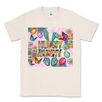 Natural Hunny Bunny And Egg Easter Tumbler Classic Tee - BundleAndBundleShop