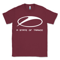 Burgundy #a state of trance radio Classic Tee - linhVisuals