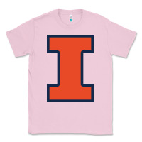 Bubblegum Pink Illinois fighting illini, University of Illinois, UIUC, Geari Classic Tee - linhVisuals