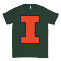 Sports Green Illinois fighting illini, University of Illinois, UIUC, Geari Classic Tee - linhVisuals