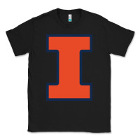 Black Illinois fighting illini, University of Illinois, UIUC, Geari Classic Tee - linhVisuals
