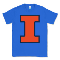 True Royal Illinois fighting illini, University of Illinois, UIUC, Geari Classic Tee - linhVisuals