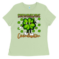 Matcha shenanigans coordinator st patrick s day artiststas Ladies Tee - Artiststas