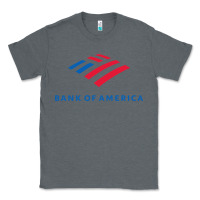Charcoal Heather bank of america  company Classic Tee - linhVisuals