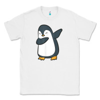 White penguin dabbing funny Classic Tee - linhVisuals