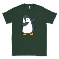 Sports Green penguin dabbing funny Classic Tee - linhVisuals