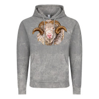 Cloud Rock merino wool ram Vintage Hoodie - BarkalooDesign