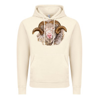 Vintage Artic merino wool ram Vintage Hoodie - BarkalooDesign