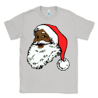 Moon Dust black santa claus christmas Classic Tee - linhVisuals