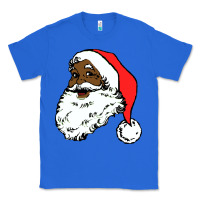 True Royal black santa claus christmas Classic Tee - linhVisuals