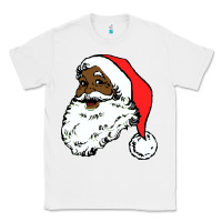 White black santa claus christmas Classic Tee - linhVisuals