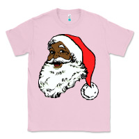 Bubblegum Pink black santa claus christmas Classic Tee - linhVisuals