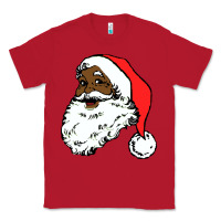 Red black santa claus christmas Classic Tee - linhVisuals