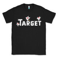Black target team 3D Classic Tee - linhVisuals