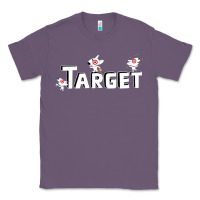 Lavender target team 3D Classic Tee - linhVisuals
