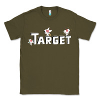 Army Green target team 3D Classic Tee - linhVisuals