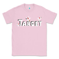 Bubblegum Pink target team 3D Classic Tee - linhVisuals
