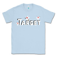 Dusty Blue target team 3D Classic Tee - linhVisuals