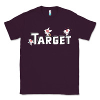 Plum target team 3D Classic Tee - linhVisuals