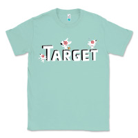 Seafoam target team 3D Classic Tee - linhVisuals