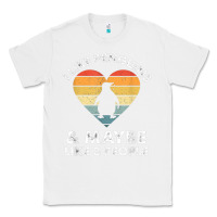 White i like penguins and 3 people vintage Classic Tee - linhVisuals