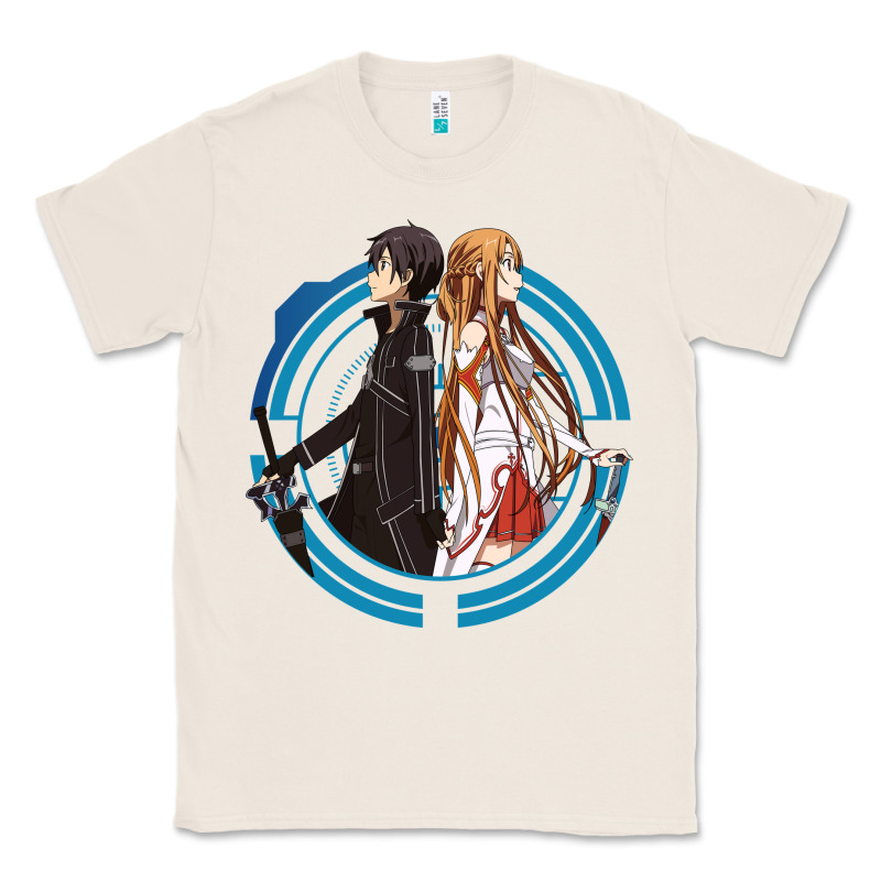 Sword Art Online -  Kirito And Asuna Classic Tee by linhVisuals | Teevron