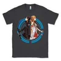 Smoke sword art online -  kirito and asuna Classic Tee - linhVisuals