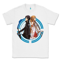 White sword art online -  kirito and asuna Classic Tee - linhVisuals
