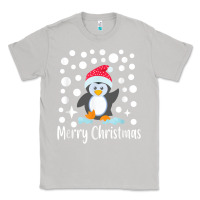 Moon Dust penguin merry christmas with snow Classic Tee - linhVisuals