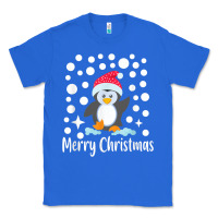 True Royal penguin merry christmas with snow Classic Tee - linhVisuals