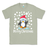 Matcha penguin merry christmas with snow Classic Tee - linhVisuals