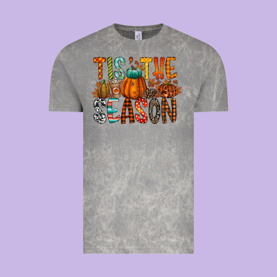 Tis The Season Vintage Tee Designed By Racoondesign