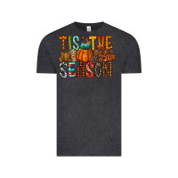 Vintage Black tis the season Vintage Tee - RacoonDesign