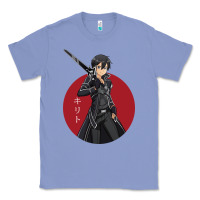 Colony Blue Sword art online -kirito Classic Tee - linhVisuals