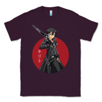 Plum Sword art online -kirito Classic Tee - linhVisuals