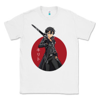White Sword art online -kirito Classic Tee - linhVisuals