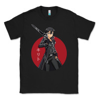 Black Sword art online -kirito Classic Tee - linhVisuals